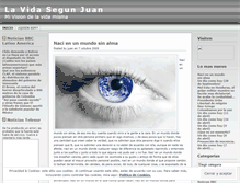 Tablet Screenshot of lavidasegunjuan.wordpress.com