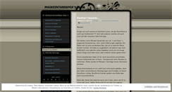 Desktop Screenshot of maikeintansania.wordpress.com