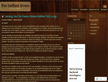 Tablet Screenshot of belfasttimes.wordpress.com