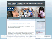 Tablet Screenshot of iavmeducacaoinfantildesenvolvimento.wordpress.com
