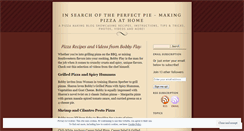 Desktop Screenshot of insearchoftheperfectpie.wordpress.com