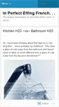 Mobile Screenshot of inperfectfinfrench.wordpress.com