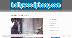 Desktop Screenshot of hollywoodphony.wordpress.com