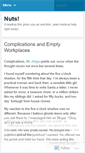 Mobile Screenshot of mixednuts.wordpress.com