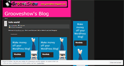 Desktop Screenshot of grooveshow.wordpress.com
