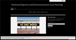 Desktop Screenshot of nationalsportsandentertainment.wordpress.com