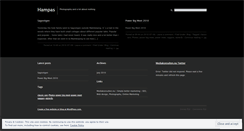 Desktop Screenshot of hampas.wordpress.com