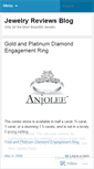 Mobile Screenshot of jewelryreviews.wordpress.com