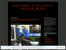 Tablet Screenshot of melabeemiller.wordpress.com