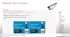 Desktop Screenshot of etheldcofie.wordpress.com