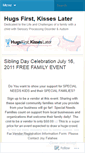 Mobile Screenshot of hugsfirst.wordpress.com