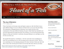 Tablet Screenshot of heartofafish.wordpress.com