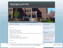 Tablet Screenshot of masoninghamcounty.wordpress.com