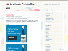 Tablet Screenshot of bjonathan.wordpress.com