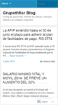 Mobile Screenshot of grupothifar.wordpress.com