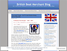 Tablet Screenshot of britishbeatmerchant.wordpress.com