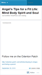 Mobile Screenshot of angelstips.wordpress.com