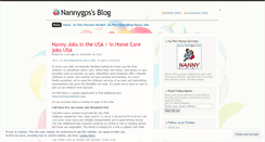 Desktop Screenshot of nannygps.wordpress.com