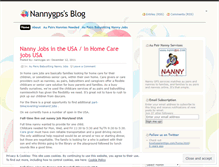 Tablet Screenshot of nannygps.wordpress.com