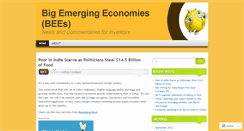 Desktop Screenshot of bigemergingeconomies.wordpress.com