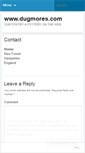 Mobile Screenshot of dugmore.wordpress.com