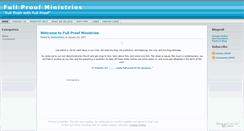 Desktop Screenshot of fpministries.wordpress.com