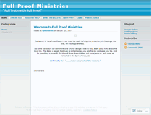 Tablet Screenshot of fpministries.wordpress.com