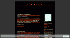 Desktop Screenshot of jokmobil.wordpress.com