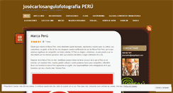Desktop Screenshot of josecarlosangulofotografia.wordpress.com