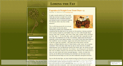 Desktop Screenshot of losingthefat.wordpress.com