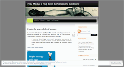 Desktop Screenshot of pesimedia.wordpress.com