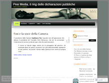 Tablet Screenshot of pesimedia.wordpress.com