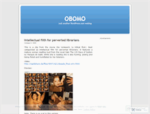 Tablet Screenshot of obomo.wordpress.com