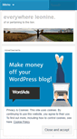 Mobile Screenshot of everywhereleonine.wordpress.com