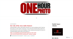 Desktop Screenshot of onehourphotoshow.wordpress.com