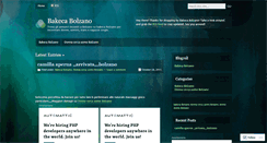 Desktop Screenshot of bbakecabolzano.wordpress.com