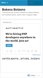 Mobile Screenshot of bbakecabolzano.wordpress.com