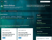 Tablet Screenshot of bbakecabolzano.wordpress.com