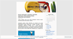 Desktop Screenshot of mediaorasi.wordpress.com