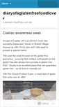 Mobile Screenshot of diaryofaglutenfreenewbie.wordpress.com