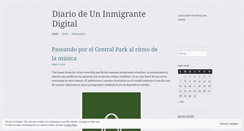 Desktop Screenshot of diariodeuninmigrantedigital.wordpress.com