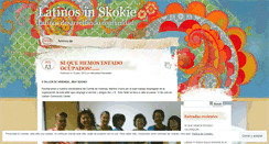 Desktop Screenshot of latinosinskokie.wordpress.com