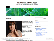 Tablet Screenshot of janetknight.wordpress.com
