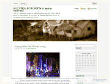 Tablet Screenshot of bobonyo.wordpress.com