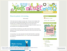 Tablet Screenshot of kidsstuffworld.wordpress.com