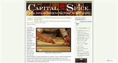 Desktop Screenshot of capitalspice.wordpress.com