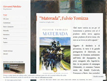 Tablet Screenshot of pistolato.wordpress.com