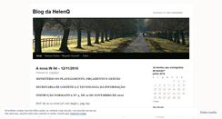 Desktop Screenshot of helenhq.wordpress.com