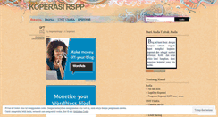 Desktop Screenshot of koperasirspp.wordpress.com