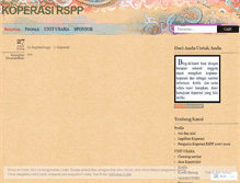 Tablet Screenshot of koperasirspp.wordpress.com